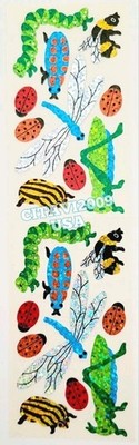 HAMBLY STUDIOS STICKERS INSECTS BUG DRAGONFLY CATERPILLAR BEE LADYBUG VINTAGE
