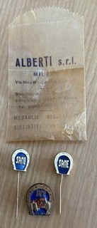 Tracteur SAME Pin’s Badge Épingle Vintage Objet Publicitaire