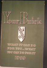 1939 Buick All Models Owners Manual W1939 - Buick Chassis Lubication All Seri