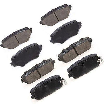 2 Piece Front Rear Disc Brake Pads Set for Mazda MX-5 Miata 2006-2015