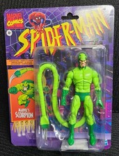 Marvel Legends Scorpion Action Figure - Retro Card Spider-man Original Release