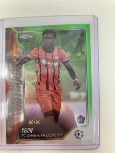 TOPPS CHROME 24/25 KEVIN SHAKHTAR DONETESK YOUTHQUAKE 60/99.