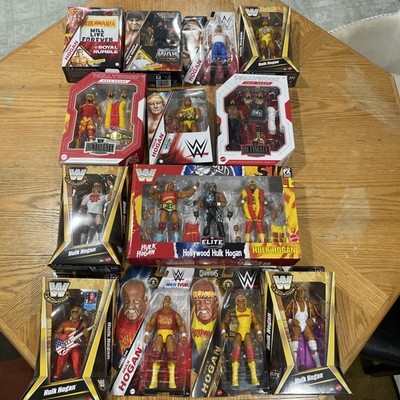 WWE Ultimate Edition Elite Hulk Hogan 15 Figure Lot -NIP Rare!!