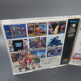 Real Bout Fatal Fury Special Neo Geo CD with Soundtrack CD Japanese Version