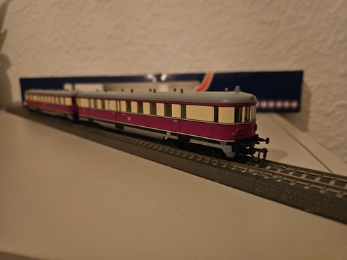 Tillig TT 02850 Triebwagen VT137 + Beiwagen VS145  DR Ep. III | Zustand: Gebraucht