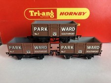 Wrenn Railways  W5026 Mineral wagon "Park Ward "- OO Gauge Boxed X 3