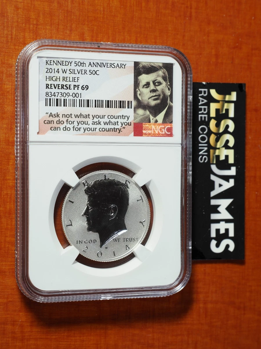West Point Silver 2014 Kennedy US Half Dollars (1964-Now) for sale