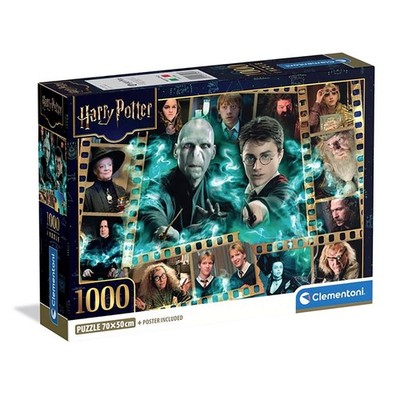 Clementoni - Puzzle 1000 Teile für Erwachsene und Jungen, Special Series, Harry