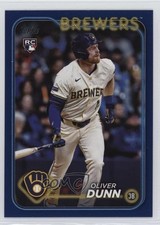 2024 Topps Update Royal Blue Oliver Dunn #US310 11gl