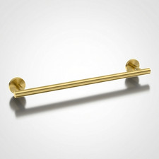 24 Inch Towel Bar Rack Bathroom Holder SUS304 Stainless Steel Brushed Dark Gold