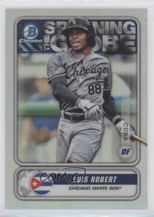 2020 Bowman Spanning The Globe Chrome Luis Robert #STG-LR 9kc
