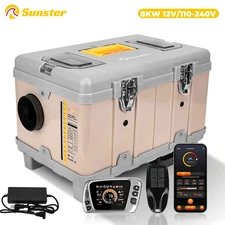 8KW Toolbox Diesel Air Heater LCD & Bluetooth with Altitude Mode Parking Heater