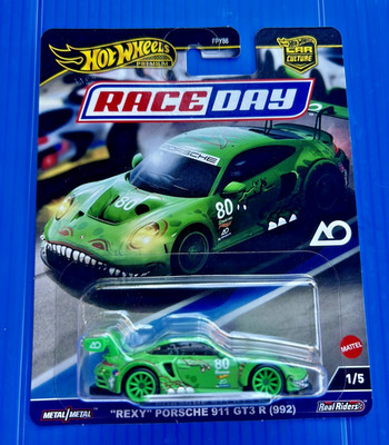 Hot Wheels Premium Car Culture Race Day ''Rexy'' Porsche 911 GT3 R (992)
