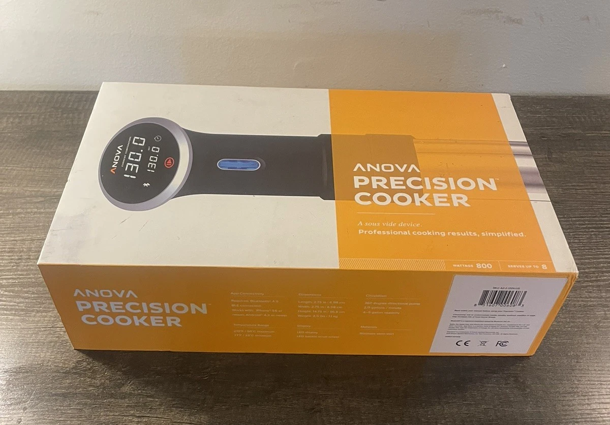 Anova NEW A2.2 Culinary Sous Vide Precision Cooker 800 watts Bluetooth