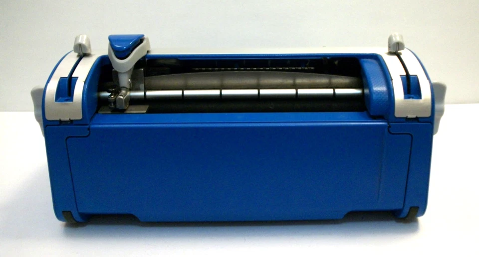 Perkins APH Brailler Blue Mechanical Braille Typewriter School For The Blind - Image 4 of 4