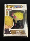 NEW FUNKO POP ANIMATION 1773 SANJI HEART EYES ONE PIECE FIGURE W/ PROTECTOR