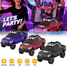 3 Color Loud Bluetooth car Speaker Mini Music Speaker BT USB FM TF Premium Sound