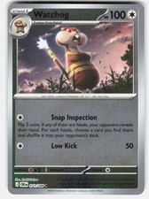 Watchog 071/086 Chaos Rising Near Mint Common Reverse Holo