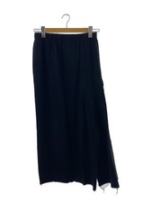 COMME des GARCONS Wide Pants M Wool BLK Solid GG P018