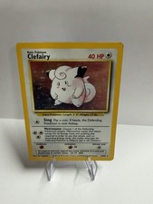 Clefairy 005/102 Base Set Holo Pokemon TCG Vintage