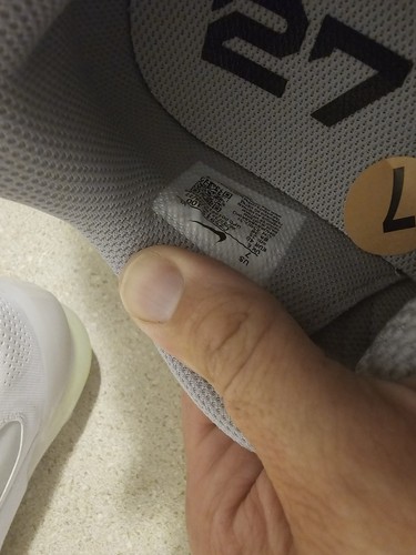 Nike Force Zoom Mike Trout Men's Metal Baseball Cleat White CZ5915-100 Size 7 - Picture 8 of 8
