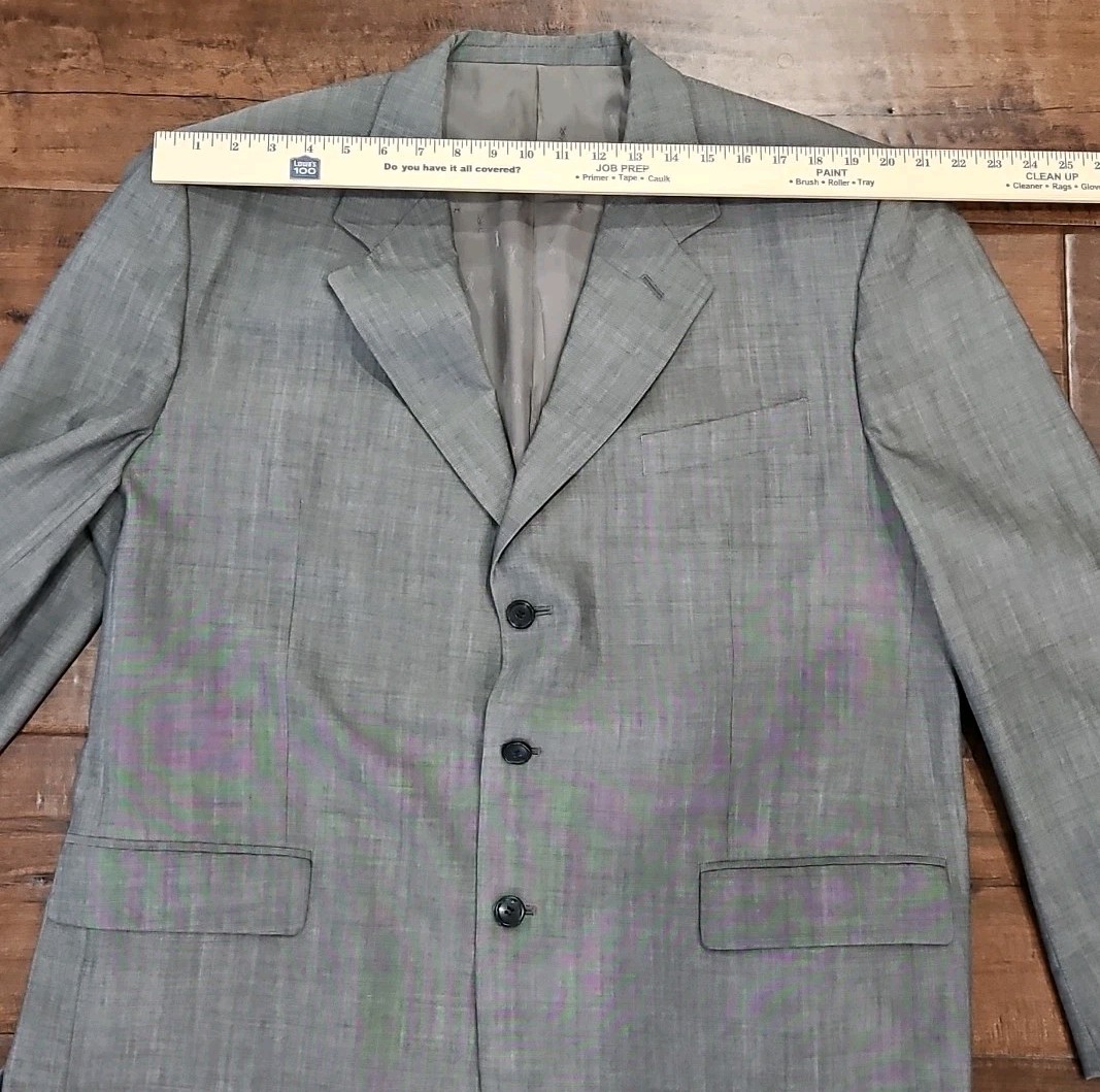 Vintage Men Blazer Yves Saint Laurent  pour bomme… - image 8