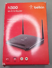 BELKIN N300 Wi-Fi N Router  Model F9K1007  Ver. 2000  NEW