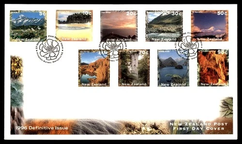 Mayfairstamps New Zealand FDC 1996 nature views First Day Cover aax_42821