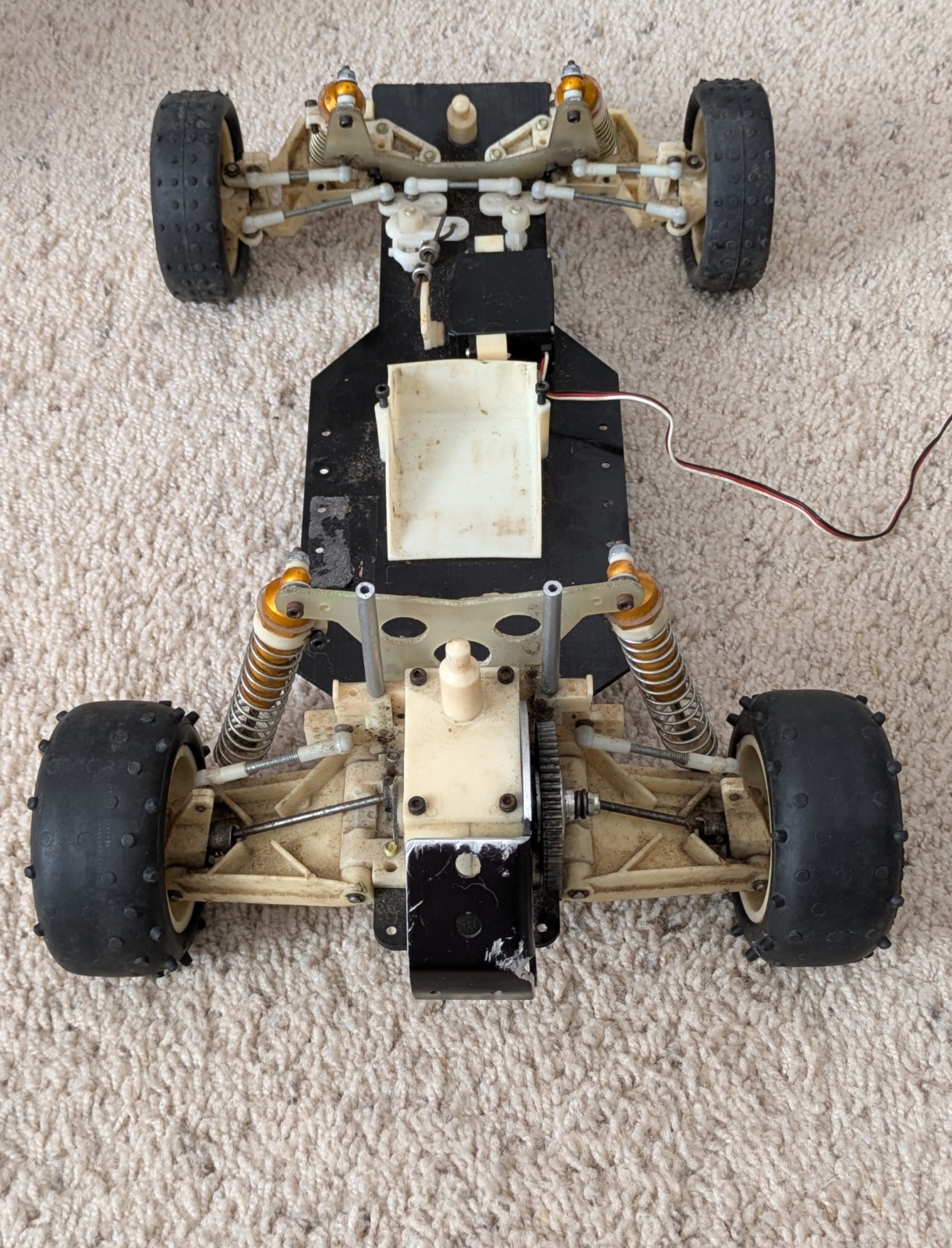 Horizon Hobby Team Associated TQ10 RC10 Vintage RC Graphite Carbon Fiber Buggy