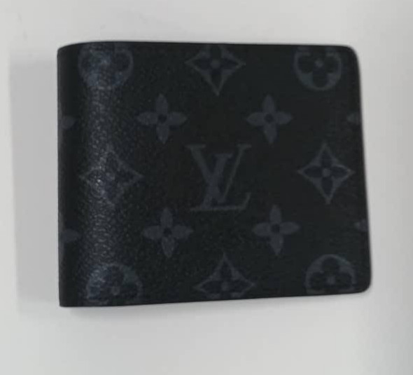 Louis Vuitton Eclipse Monogram Black Leather Bifo… - image 2