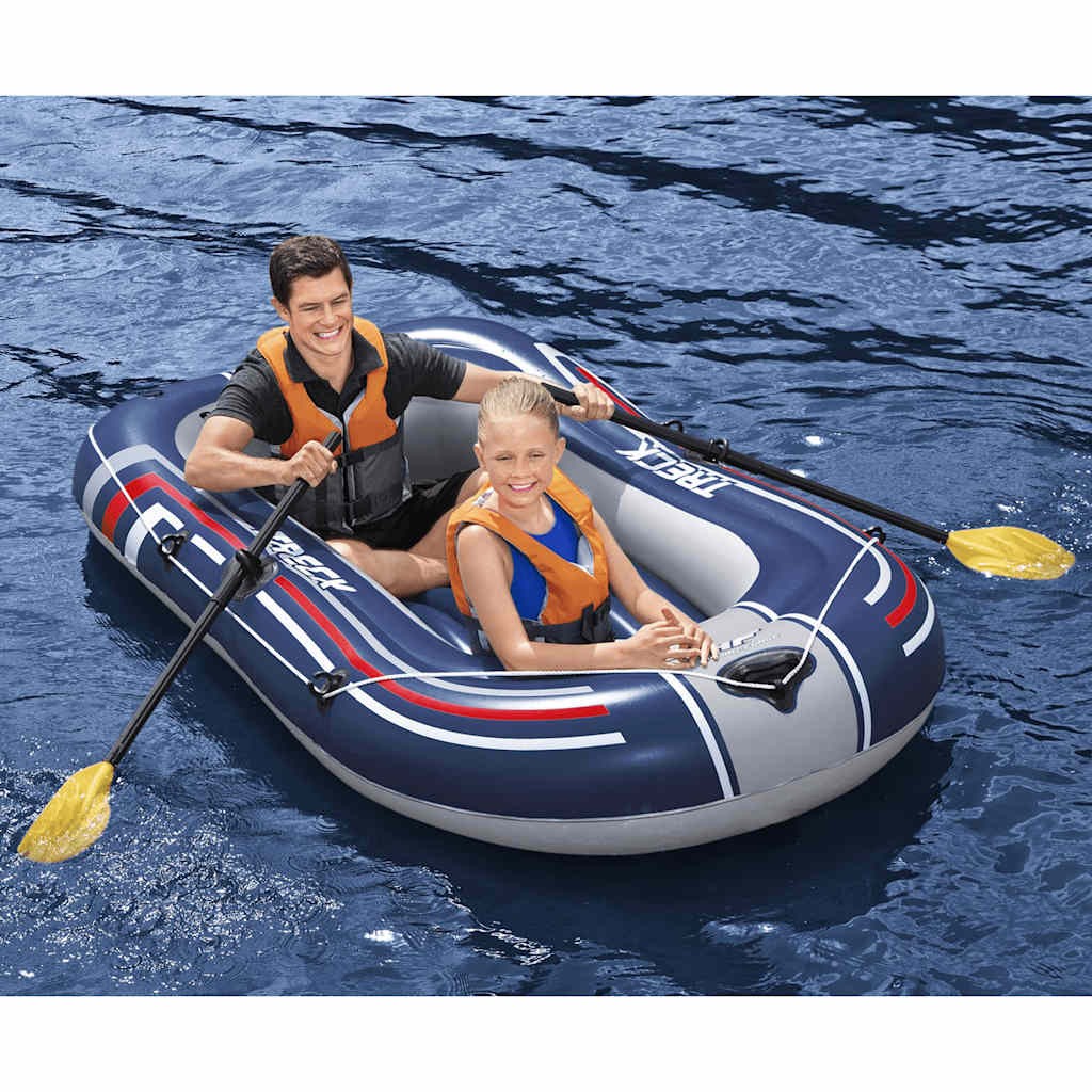Barca Inflable Hydro-Force con Remos y Bomba Azul Hinchable Bote Canoa Bestway