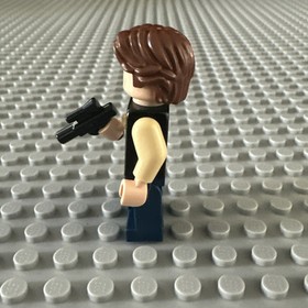 LEGO Star Wars Han Solo Black Vest Minifigure sw0771 75159 75295 75205 75290