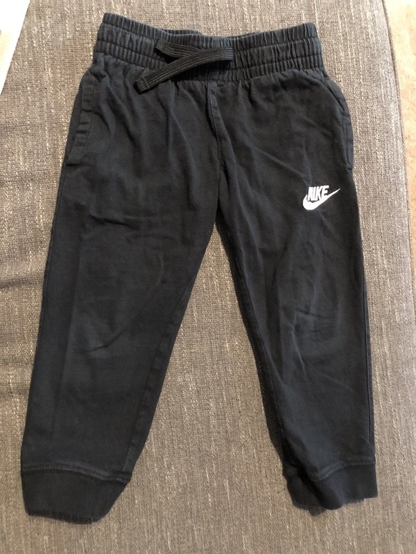 Boys Nike Black Jogger Pants Sz 4T
