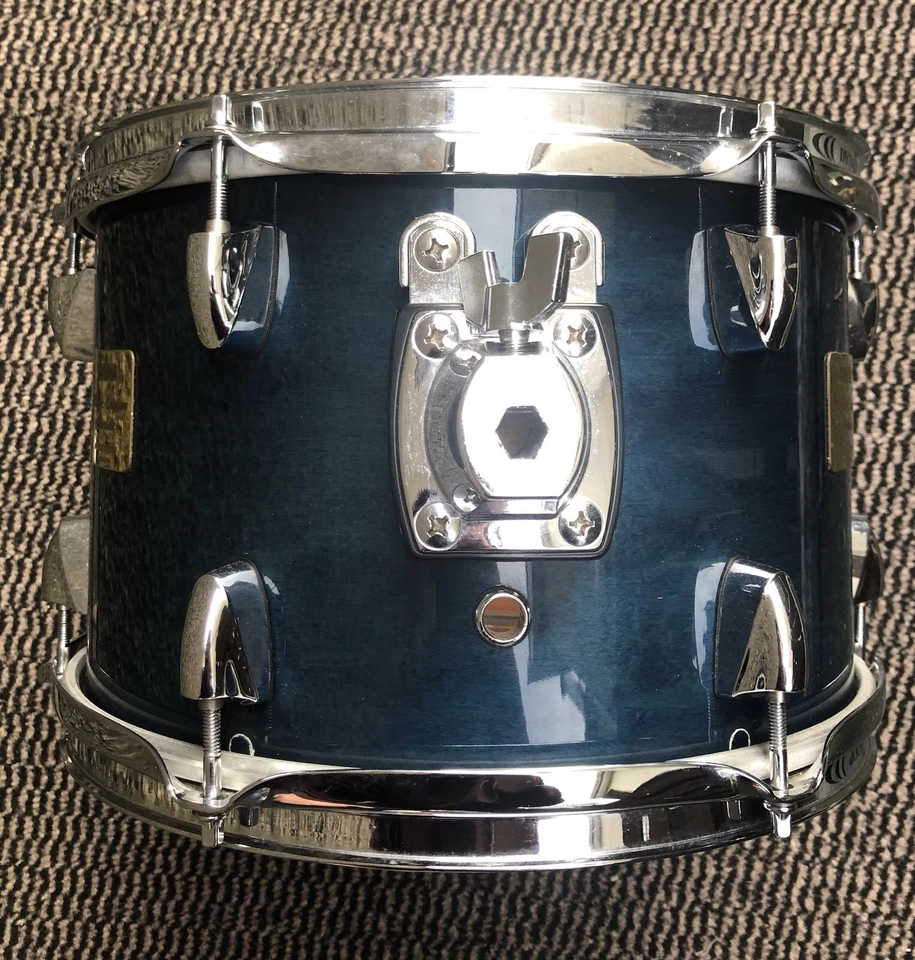 Yamaha 12x8 Maple Custom Absolute Tom Sea Blue Maple 1st Gen Made In Japan - Image 2 of 4