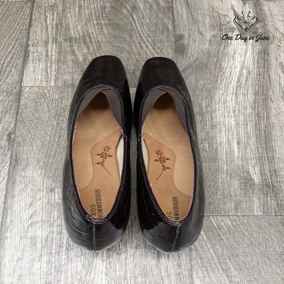 Ros Hommerson Patent Leather Shoes Size 6.5N - Image 4 of 4