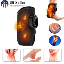 Cordless Foot Ankle Massager Pain Relief w/ 6 Heat Levels and 3 Vibration Modes