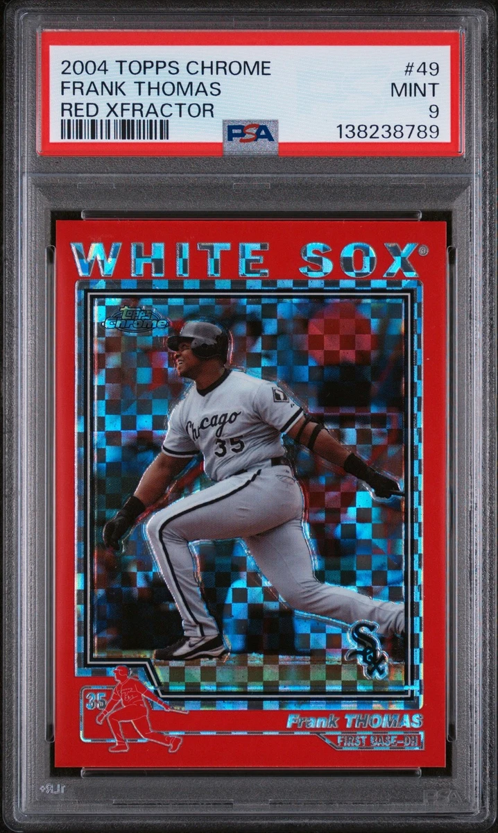 2004 Topps Chrome - Frank Thomas #49 Red X-Fractor for sale online