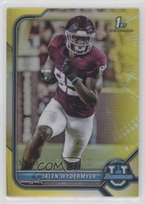 2021 Bowman U Chrome Prospects Yellow Refractor 54/75 Jalen Wydermyer #63 02dt