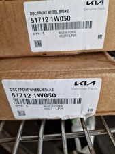 DISCOS DE FRENO DELANTEROS ORIGINALES NUEVOS KIA RIO 2012-17 X2 517121W050