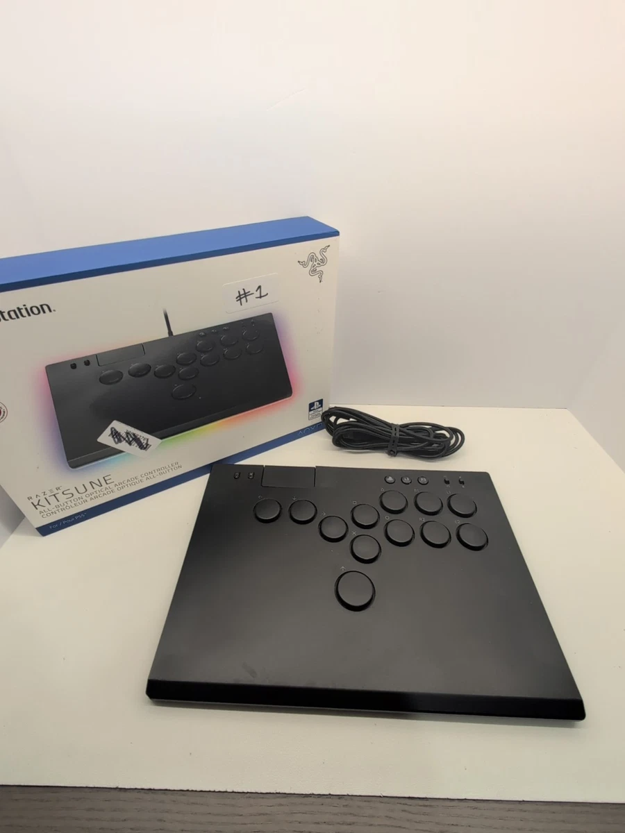 中古品Razer Arcade Stick パンテラ Razer Z06-02720100-R3A1 Panthera Evo Arcade Stick Buttons with