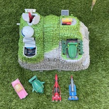 Vintage Thunderbirds Tracy Island Playset & Vehicles Complete & Working Bandai 