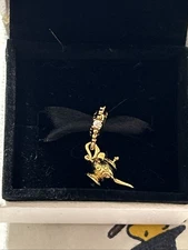 Disney Pandora Aladdin Jasmine GENIE Gold Lamp Charm NWOTs