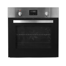 Image of SIA Single Electric Fan Oven In Stainless Steel, 60cm & Digital Display FSOC59X
