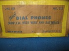 Brumberger Model 212 toy telephone set in original box.  For parts or repair. — photo 10