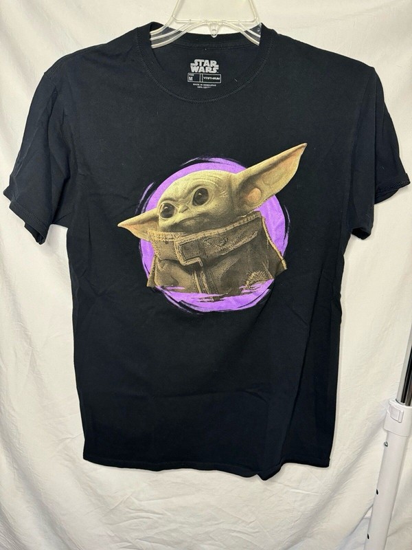 Star Wars T-Shirt Adult Medium Star Wars The Mandalorian Adult Medium