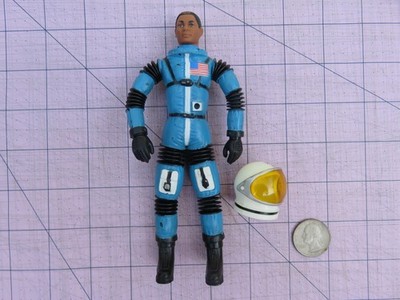 Mattel 1966 Major Matt Mason Man in Space Figure Jeff Long near GEM with Helmet