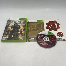 Gears of War 3 Xbox 360 + Stickers Complete W/ Manual CIB Tested