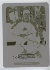 2023 Upper Deck Parkhurst Printing Plate Yellow Achievement 1/1 Devon Toews 0rl9