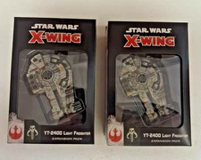 Star Wars X-Wing: YT-2400 Light Freighter Double Deal Lot of 2x New Expansions!
