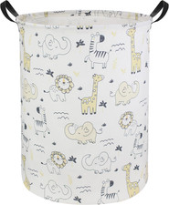 Baby Laundry Hamper Basket Baby Hamper for Nursery Boy and Girl Cute Kids Toys S